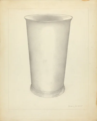 Silver Beaker by Karl Joubert, index of american design, 1935-1942