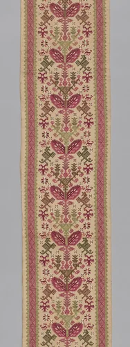 Panel (For a Bed Curtain) by Greece, Dodecanese Islands, Patmos, textile, 1601-1700