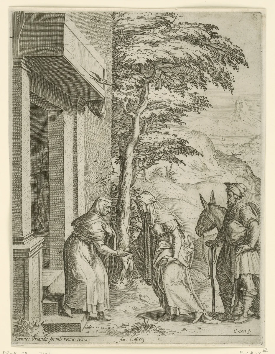 Visitatie by Unknown, print, 1567