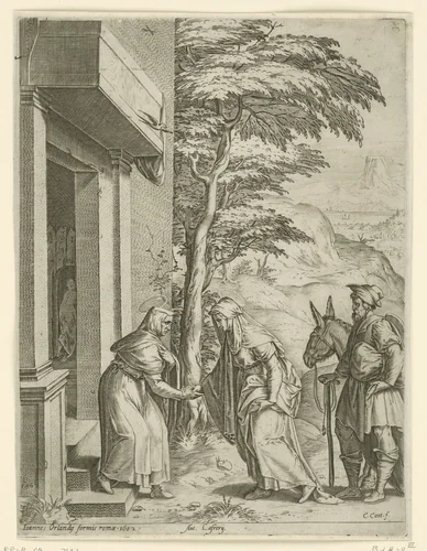Visitatie by Unknown, print, 1567