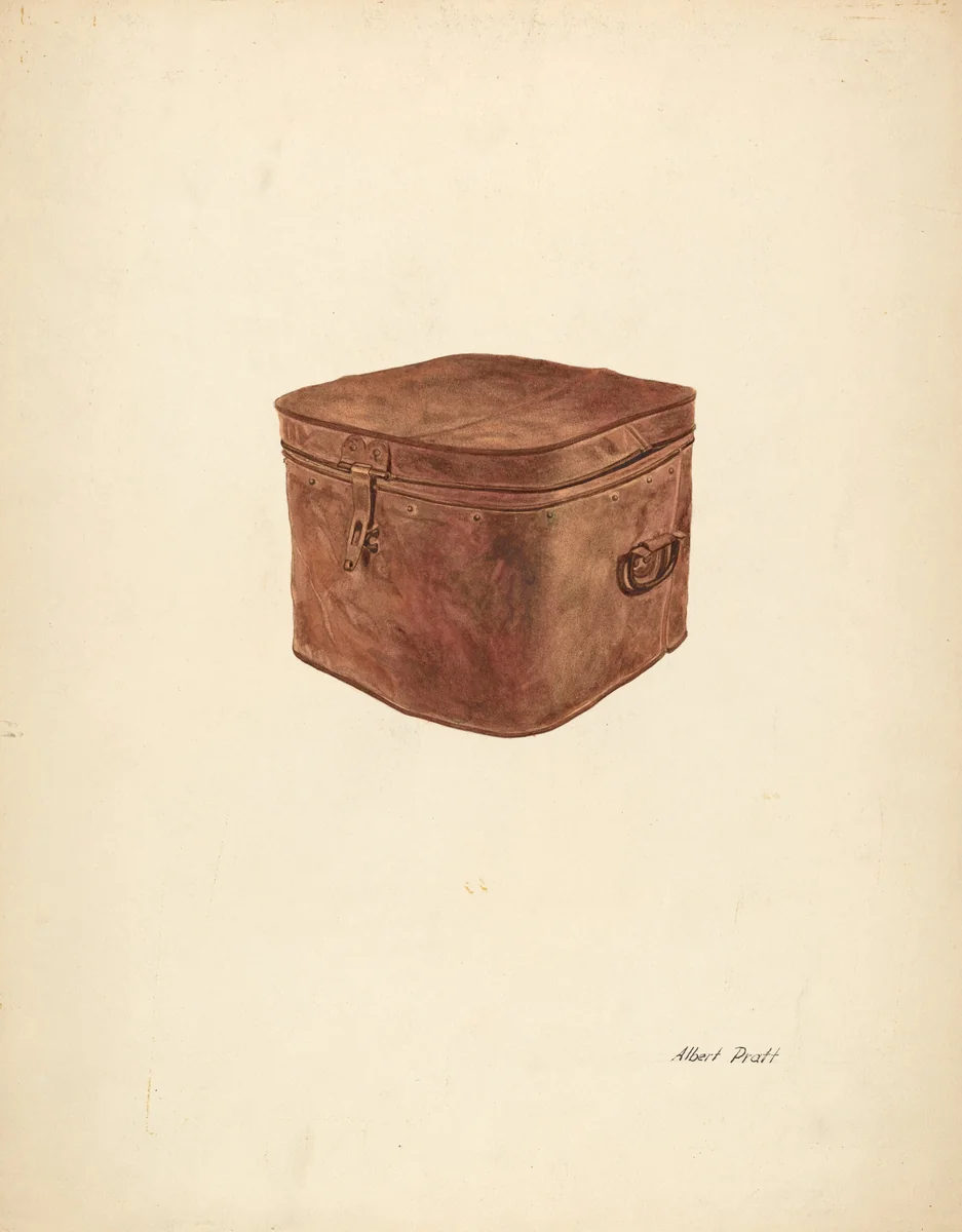 Copper Storage Box by Albert Pratt, index of american design, 1940