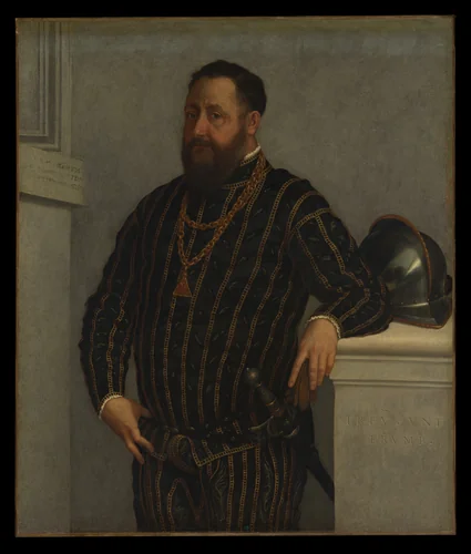 Portrait of a Man by Giovanni Battista Moroni, painting, 1544-1578