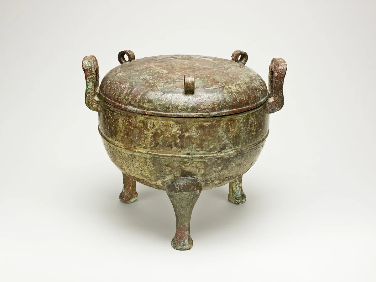 Tripod Caldron (Ding) by China, other, -599--550