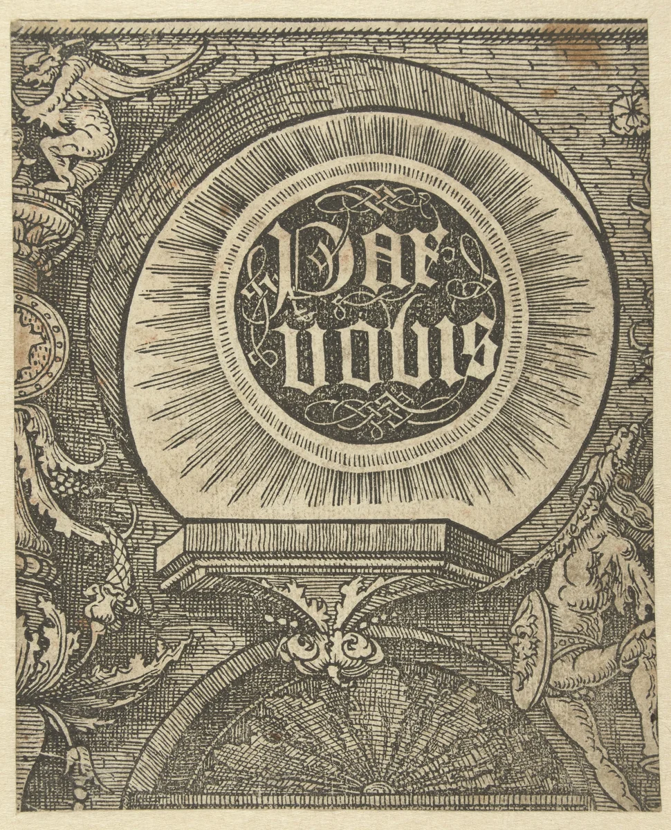 Pax Vobis by Jacob Cornelisz van Oostsanen, print, 1520