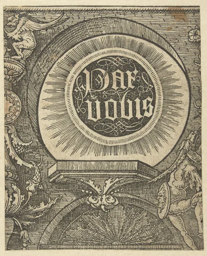 Pax Vobis by Jacob Cornelisz van Oostsanen, print, 1520