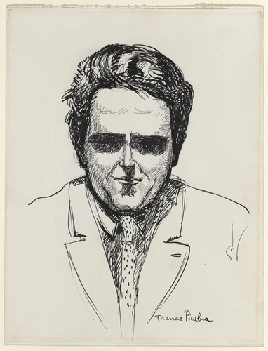 Self-Portrait by Francis Picabia, drawing, 1923