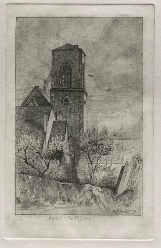 Tower of the Chimes by Otto H. Bacher, print, 1878