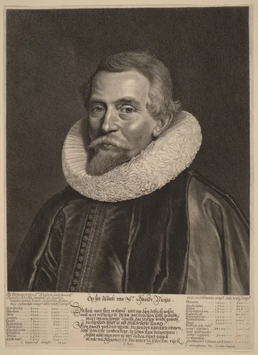 David Nuyts by Jonas Suyderhoff, print, 1645