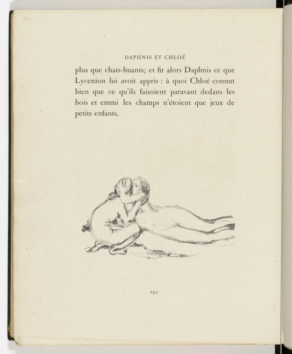 Tailpiece (page 294) from Daphnis et Chloé by Pierre Bonnard, illustrated book, 1902