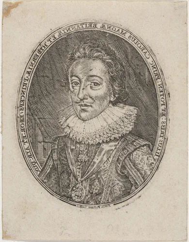 Charles I, King of England by Simon van de Passe, print, 1595-1647