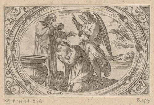 H. Lucina by Antonio Tempesta, print, 1565-1630