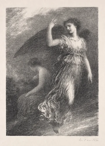 Le Paradis et la Peri - Debut by Henri Fantin-Latour, print, 1901