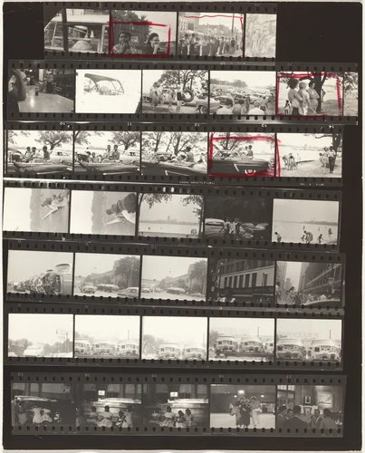 Guggenheim 61/Americans 73--Belle Isle by Robert Frank, photograph, 1955