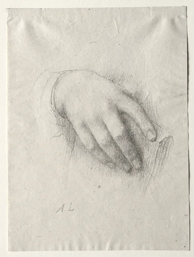 Study of Hands by Alphonse Legros, print, 1857-1911