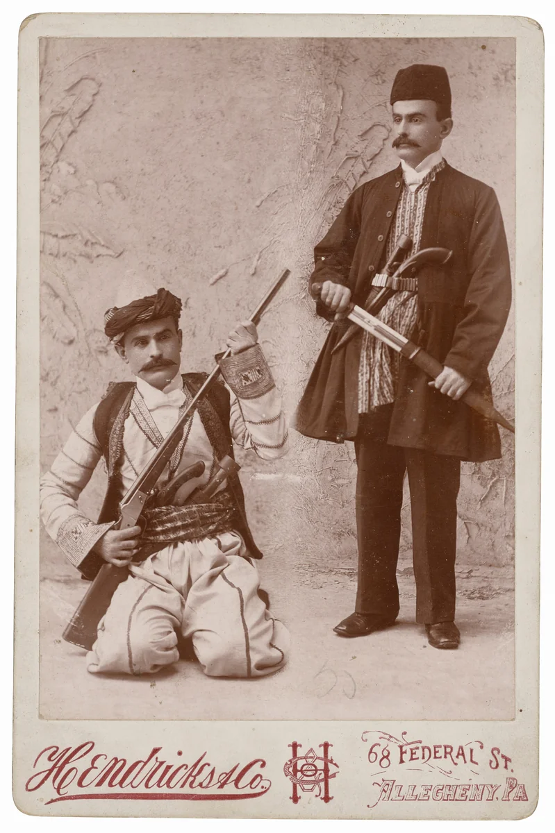 Yonan Y. Auraham by Hendricks & Co., photograph, 1894