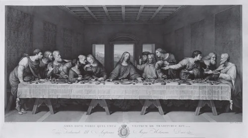 The Last Supper by Raphael Morghen, print, 1800
