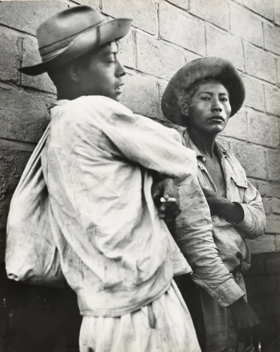 Men, Miahuatlán, Oaxaca by Bernice Kolko, photograph, 1970