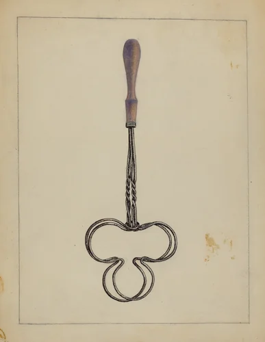 Toaster by Rollington Campbell, index of american design, 1935