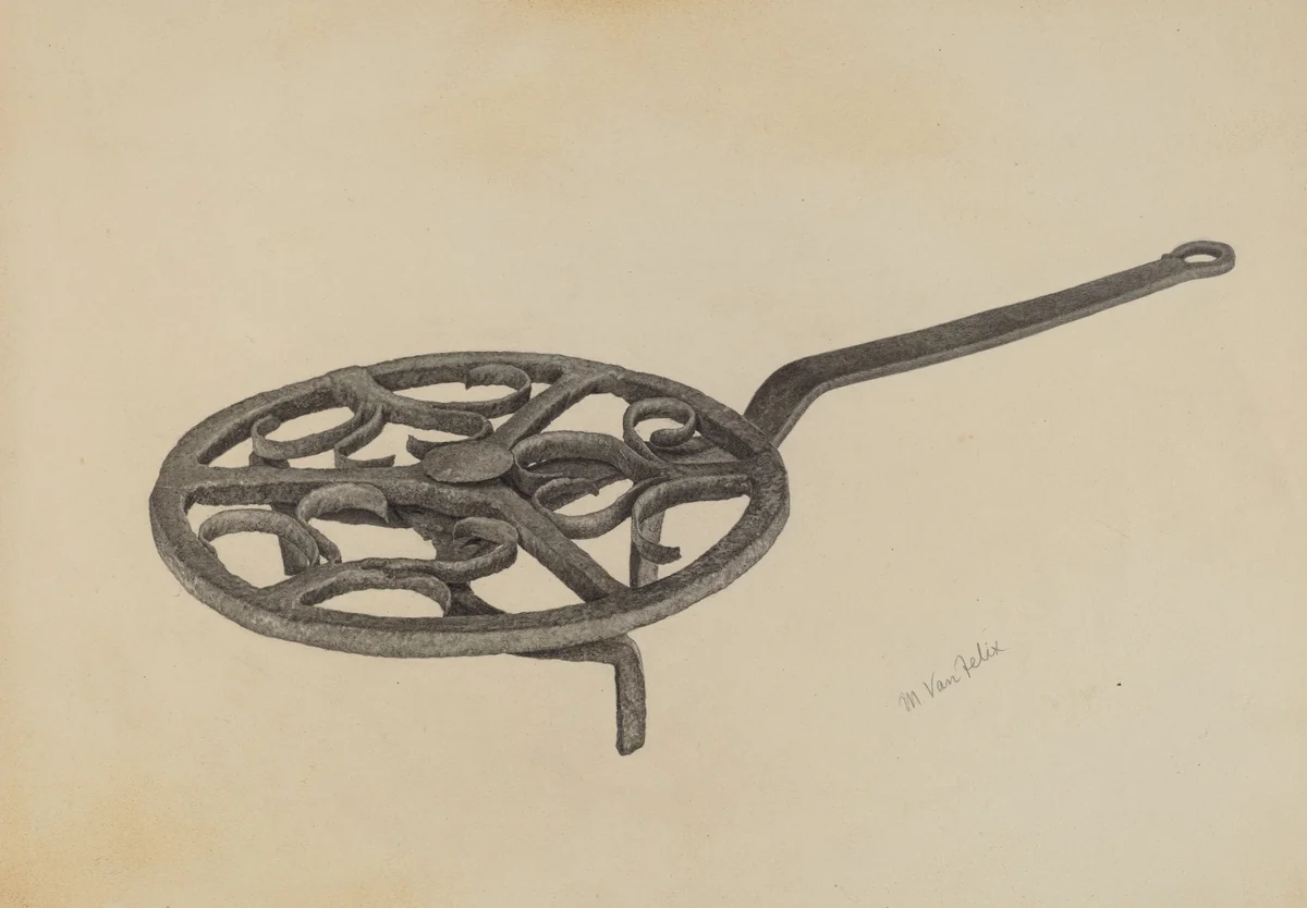 Gridiron by Maurice Van Felix, index of american design, 1939