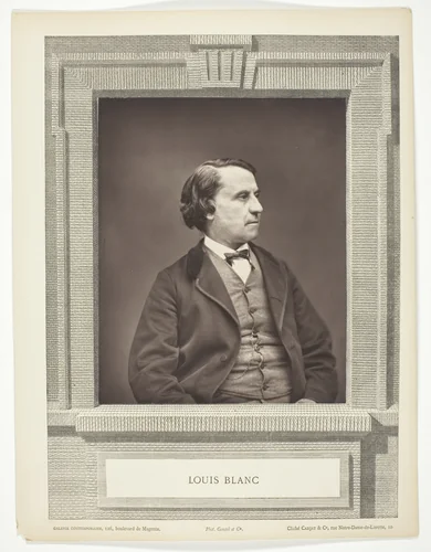 Louis Blanc by Carjat et Cie, photograph, 1871-1877