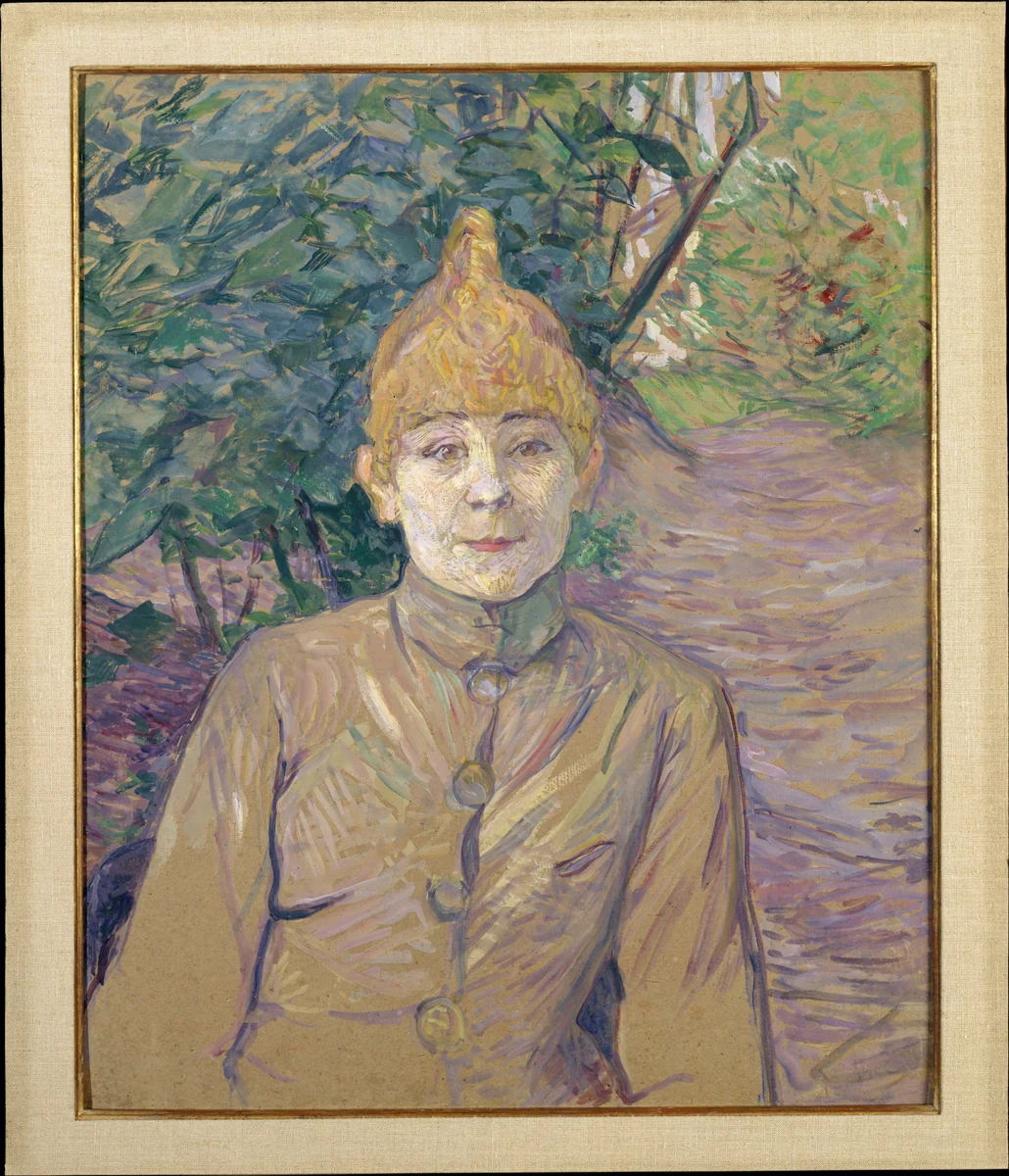 The Streetwalker by Henri de Toulouse-Lautrec, painting, 1890-1891