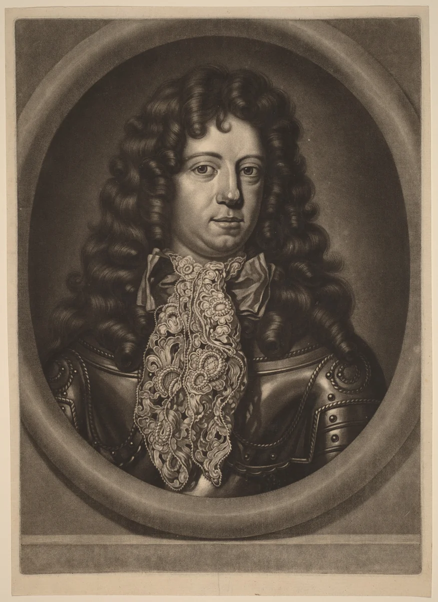 Hendrik Casimir II, Count of Nassau-Dietz by Abraham Blooteling, print, 1640-1690
