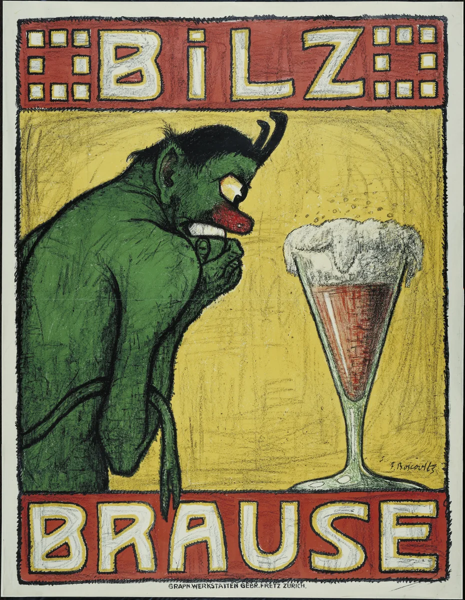 Bilz Brause by Fritz Boscovits, design, 1913