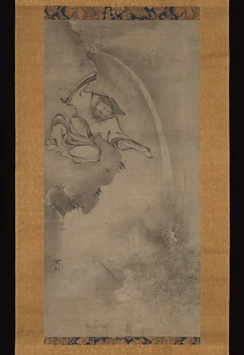 Daoist Master Fei Zhangfang by Sesson Shūkei (雪村周継), painting, 1555-1561