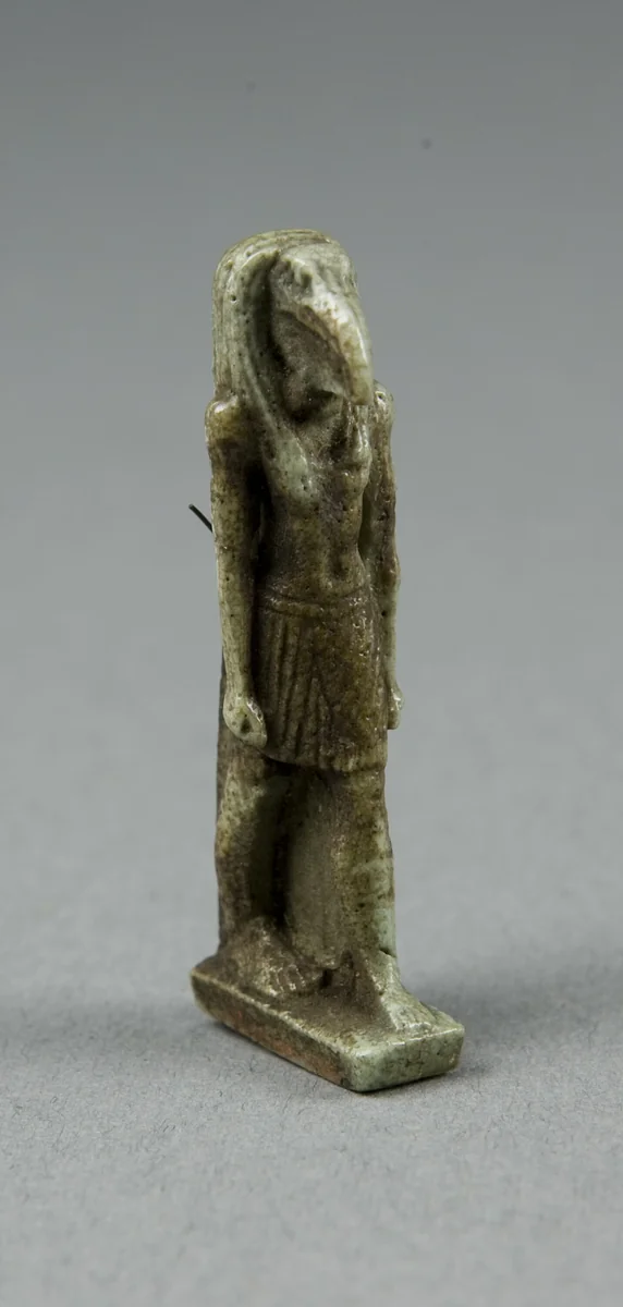 Amulet of the God Thoth by Egyptian, metalwork, -1070--656