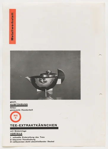 Das Bauhaus in Dessau, Katalog der Muster (The Bauhaus in Dessau, Catalogue of Samples) by Herbert Bayer, design, 1925