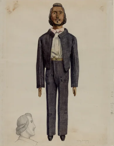 Doll by Helen Bronson, index of american design, 1937