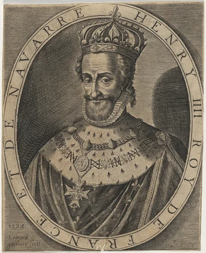 Henry IV by Léonard Gaultier, print, 1594