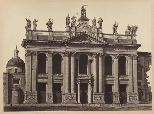 St. Jean de Lateran, Rome by Tommaso Cuccioni, photograph, 1855-1865
