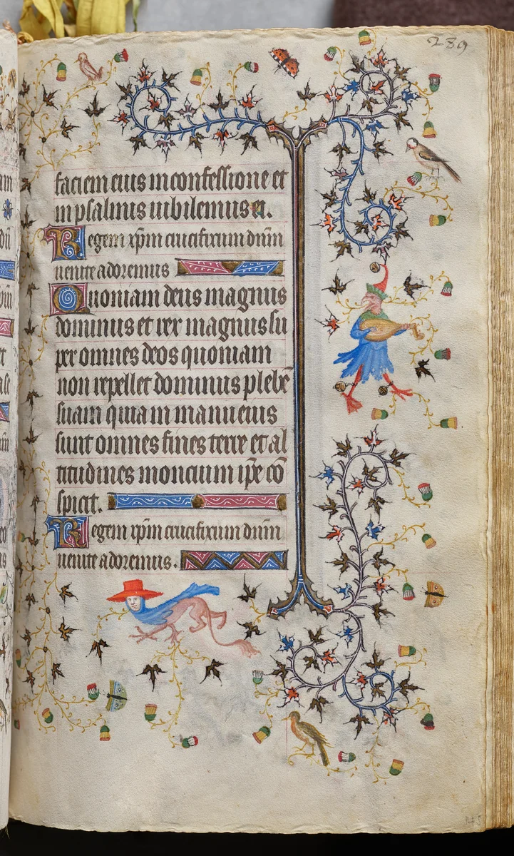 Hours of Charles the Noble, King of Navarre (1361-1425): fol. 145r, Text by Master of the Brussels Initials and Associates, book, 1400-1410