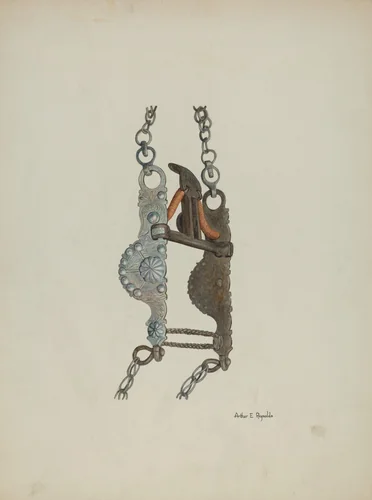 Bit by Arthur P. Reynolds, index of american design, 1940