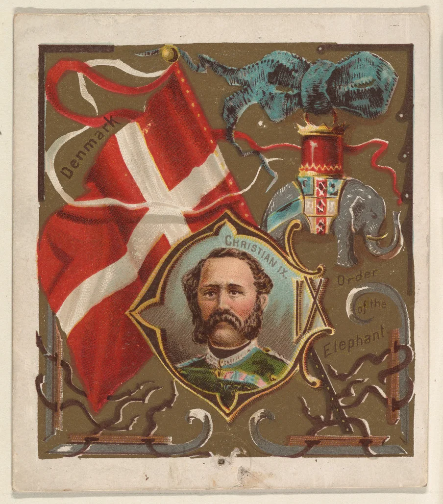 Denmark, from the International Cards series (N238), issued by Kinney Bros. by Kinney Brothers Tobacco Company, print, 1888