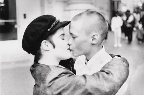 Hollywood and Highland (#2) by Jim Goldberg, photograph, 1986