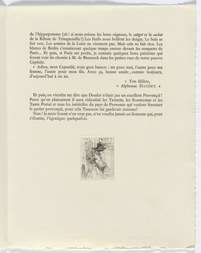 Frédéric Mistral: Mémoires et Recits by Frédéric Mistral: vagabond (page 223) by Auguste Brouet, other, 1937