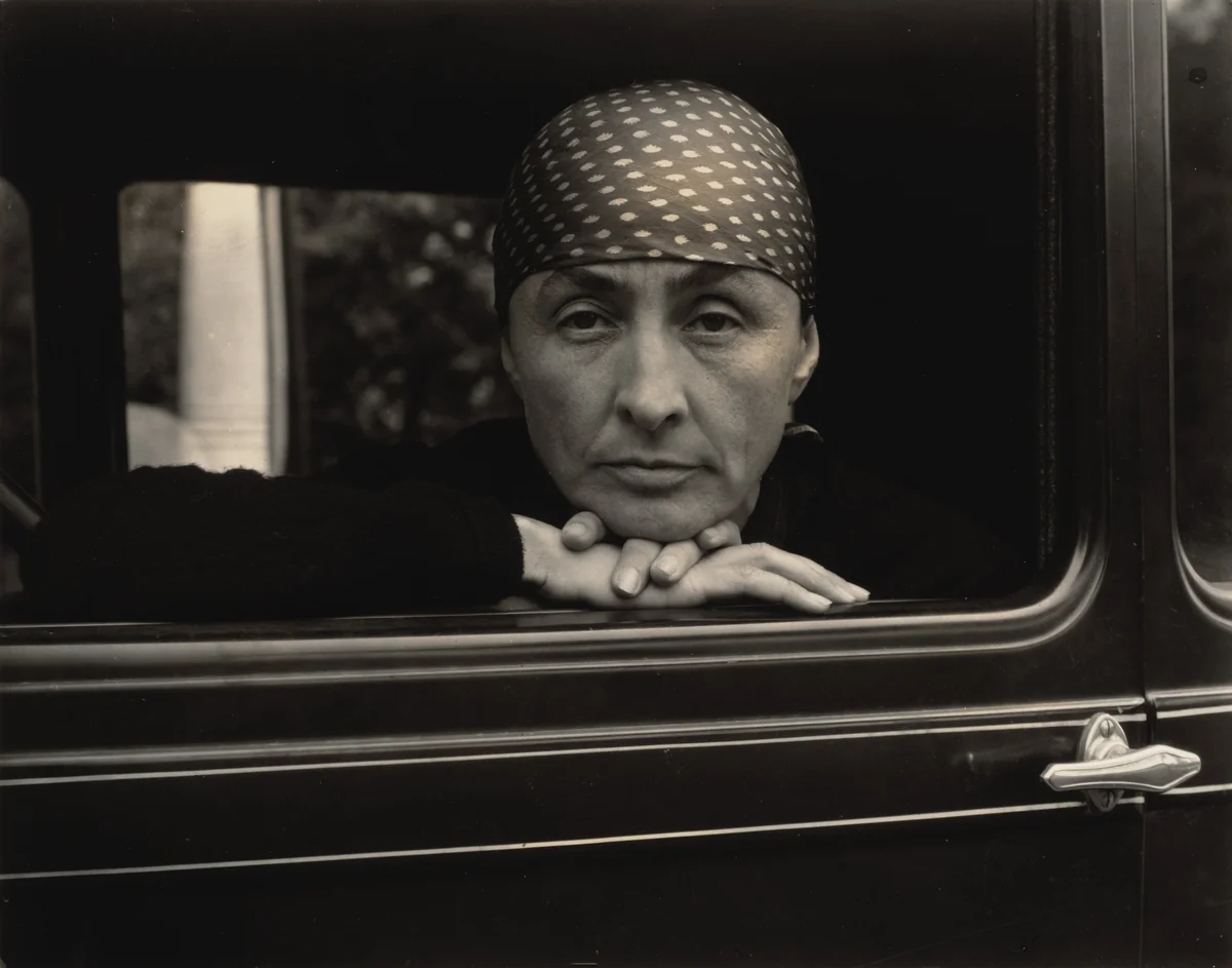 Georgia O'Keeffe by Alfred Stieglitz, photograph, 1932