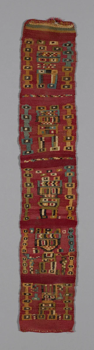 Band by Provincial Wari, textile, 800-1100