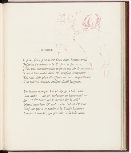 In-text plate (page 133) from Parallèlement (In Parallel) by Pierre Bonnard, illustrated book, 1900