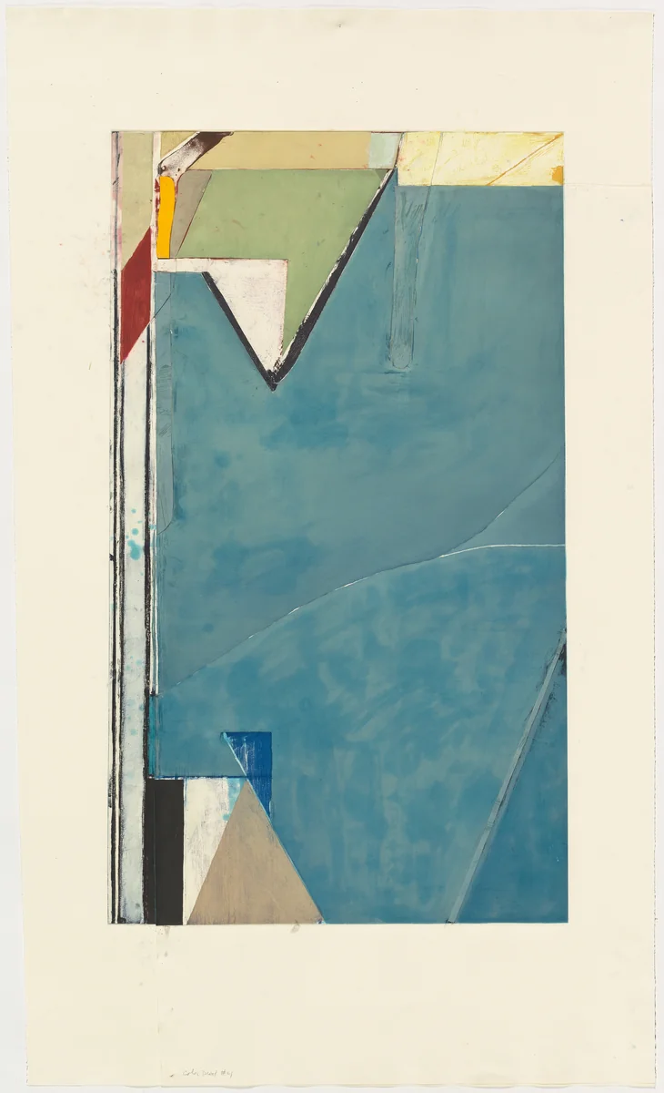 High Green Version I [working proof 9] by Richard Diebenkorn, print, 1992
