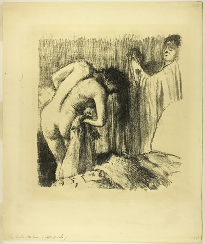 After the Bath III by Edgar Degas, print, 1891-1892