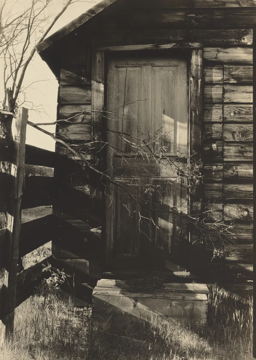 At Alfred Stieglitz's, Lake George, New York by Marjorie Content, photograph, 1922-1932