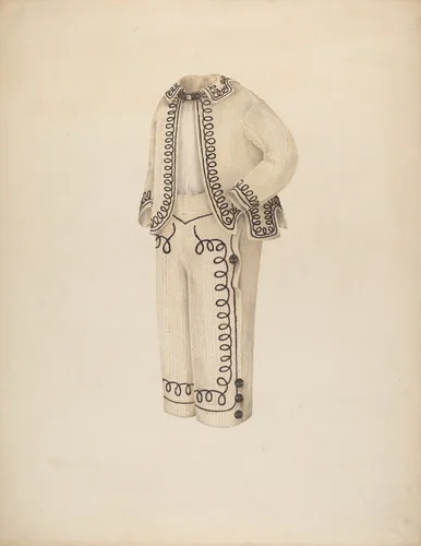 Boy's Suit by Marjorie McIntyre, index of american design, 1938