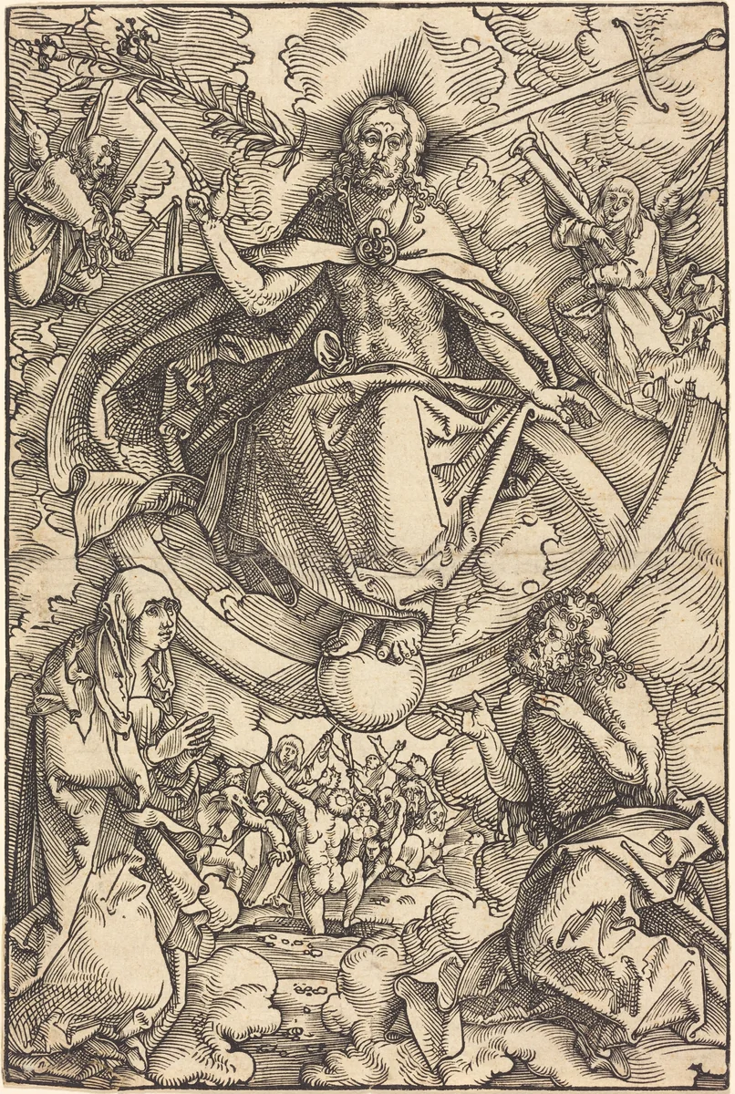 The Last Judgment by Hans Baldung Grien, print, 1505