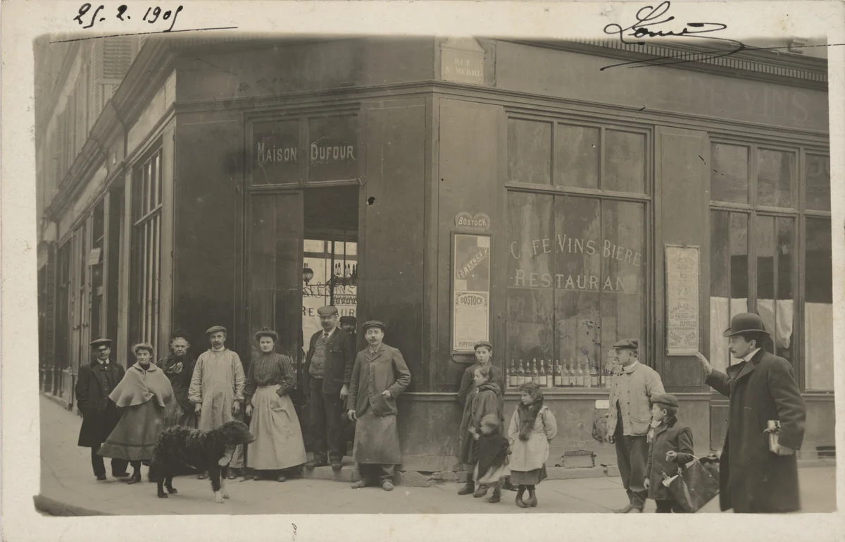 Maison Dufour, Paris by Unidentified Photographer, photograph, 1910