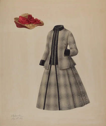 Doll's Suit and Hat by Louis Maldarelli, index of american design, 1937