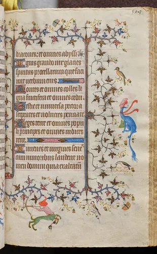 Hours of Charles the Noble, King of Navarre (1361-1425): fol. 249r, Text by Master of the Brussels Initials and Associates, book, 1400-1410