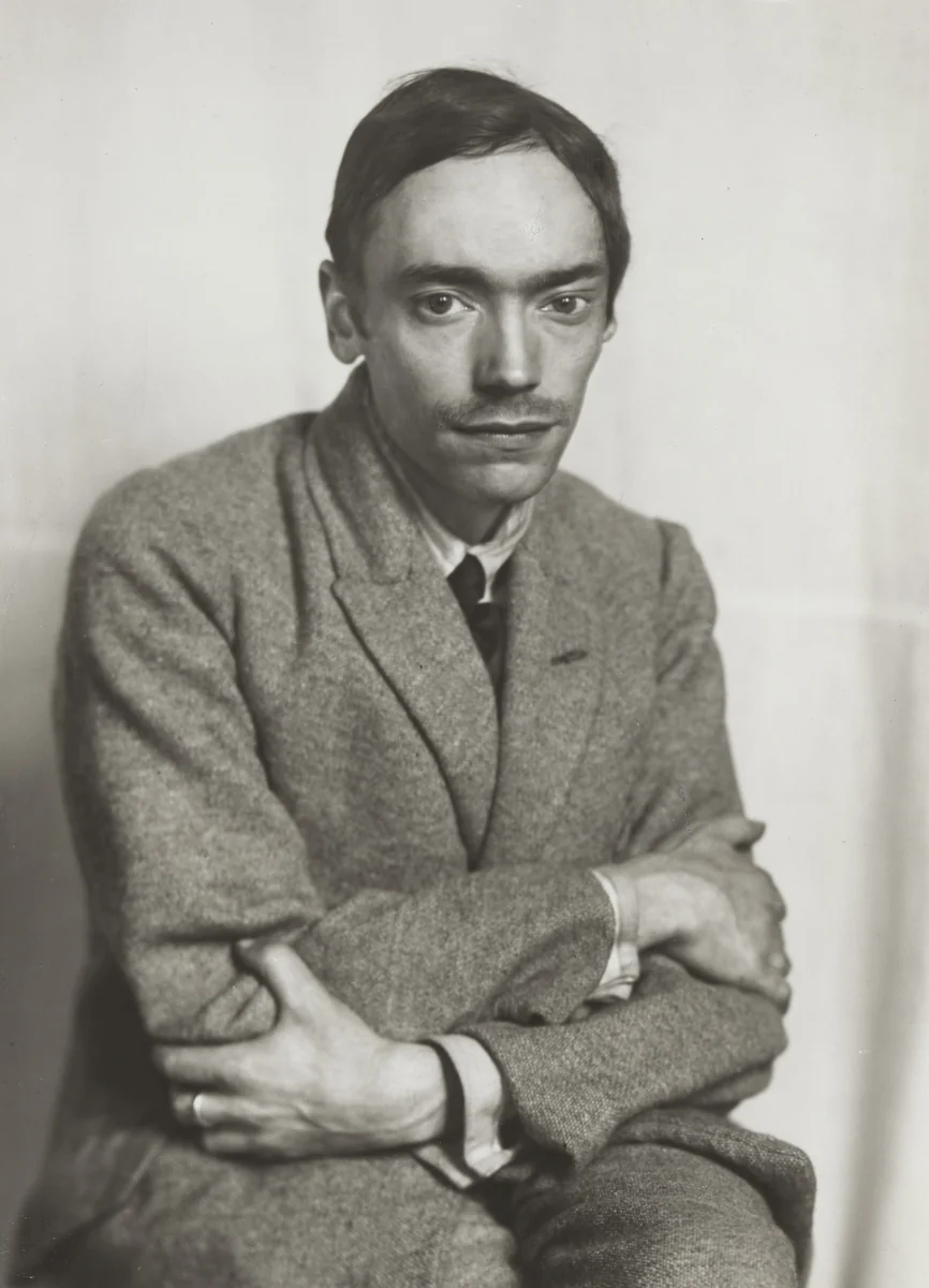 Painter [Franz Wilhelm Seiwert] by August Sander, photograph, 1924